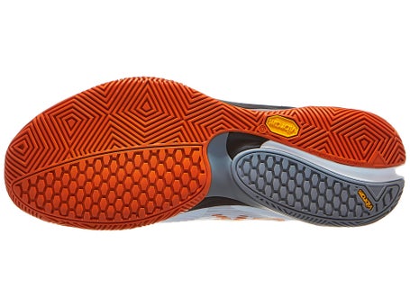 Bullpadel Hack Vibram 25I Padel\White/Orange Mens Shoe