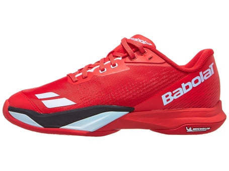 Babolat Jet Mach IV Clay\Cherry Tomato/White Men Shoes