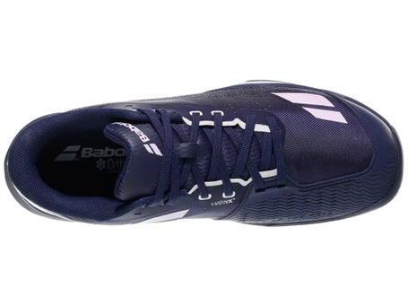 Babolat Jet Mach IV Wide AC\Dark Blue/White Mens Shoes