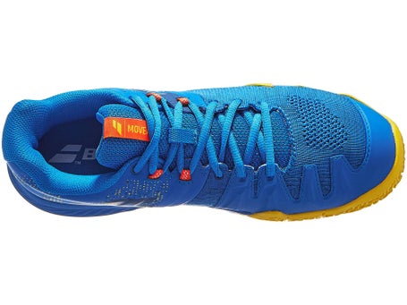 Babolat Jet Movea Padel\French Blue/Yellow Mens Shoes