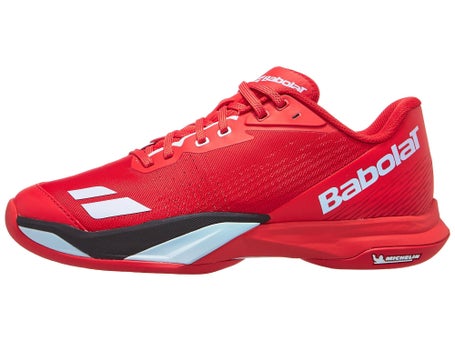 Babolat Jet Mach IV AC\Cherry Tomato/White Mens Shoes