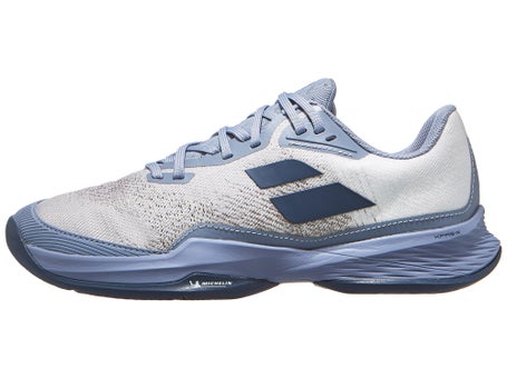 Babolat Jet Mach III AC\White/Dark Grey Mens Shoes
