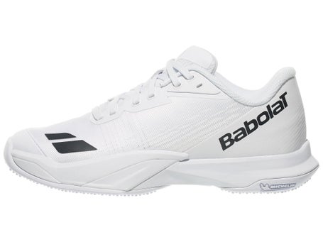 Babolat Jet Mach IV Wimbledon RASEN Herrenschuh Weiß Schwarz