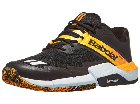 Zapatillas hombre Babolat Jet Movea 2 Negro Saffron PÁDEL