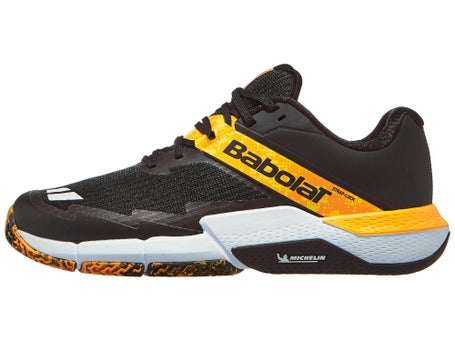 Babolat Jet Movea 2 Padel\Black/Saffron Mens Shoes