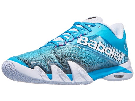 Zapatillas hombre Babolat Jet Premura 2 Lebrón Azul Cián Blanco PÁDEL