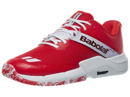 Babolat Jet Movea 2 Padel\Fiery Red/White Men Shoe