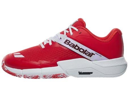 Babolat Jet Movea 2 Padel\Fiery Red/White Men Shoe