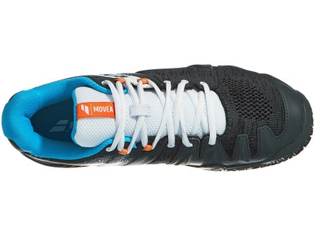 Babolat Movea Men's Padel Shoes - Grey/Scuba Blue