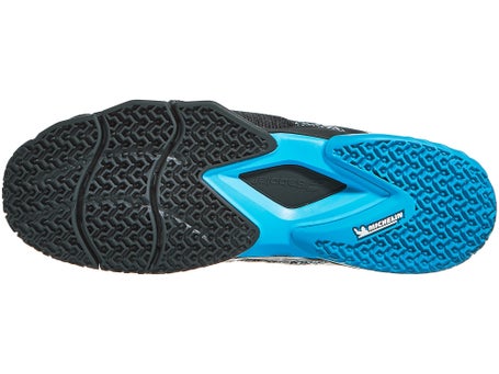 Babolat Jet Movea Padel\Grey/Scuba Blue Mens Shoes