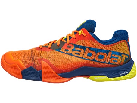 Babolat Jet Premura Padel\Orange/Dark Blue Mens Shoes