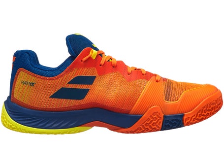 Babolat Jet Premura Padel\Orange/Dark Blue Mens Shoes