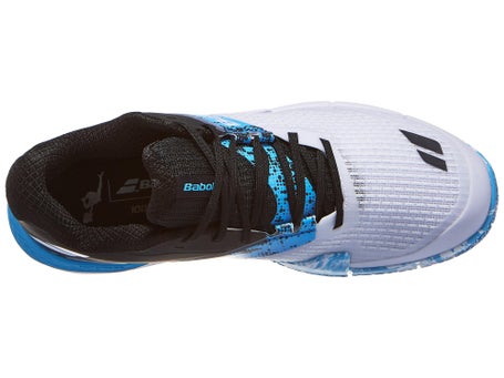 Babolat Jet Movea 2 Padel\White/Cyan Blue Mens Shoes