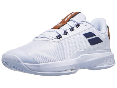 Chaussures Homme Babolat Jet Tere 2 Wimbledon White Blue Nav TOUTES SURFACES