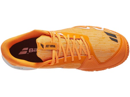 Babolat Jet Viva Padel\Orange/Cream Mens Shoes