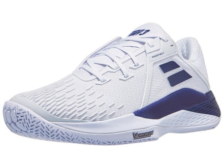 Babolat Propulse Fury 3 AC\White/Dark Blue Mens Shoe
