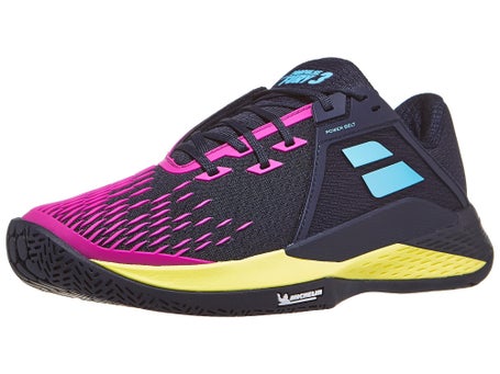 Chaussures Homme Babolat Propulse Fury 3 Dark Blue Rose TOUTES SURFACES