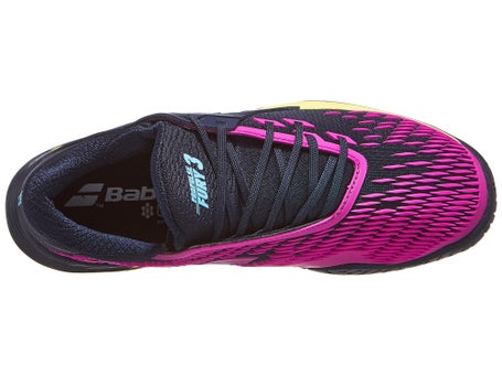 Babolat Propulse Fury 3 AC\Dark Blue/Pink Mens Shoes