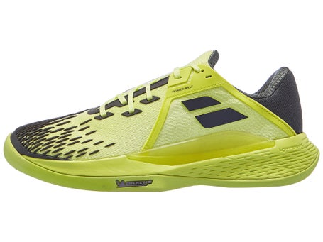 Babolat Propulse Fury 3 SANDPLATZ Herrenschuh Sunny Lime
