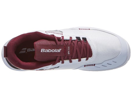 Babolat SFX Evo Clay\White/Burgundy Mens Shoes