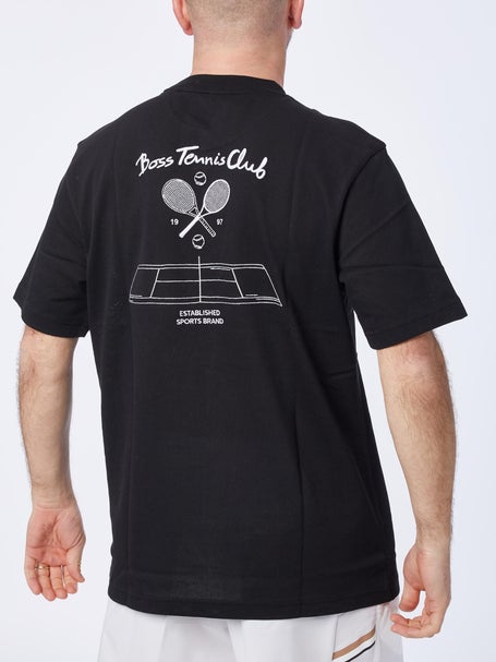 BOSS Mens Summer Tennis Member Mesh T-Shirt