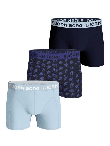 Bjorn Borg Mens Spring Cotton Stretch 3-Pack Boxer