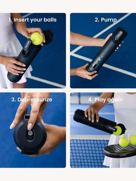 Bounce Tube Ball Pressurizer V2 Padel Navy