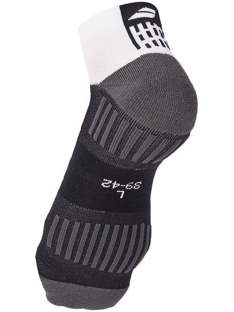 Babolat Padel Quarter Socks White/Black