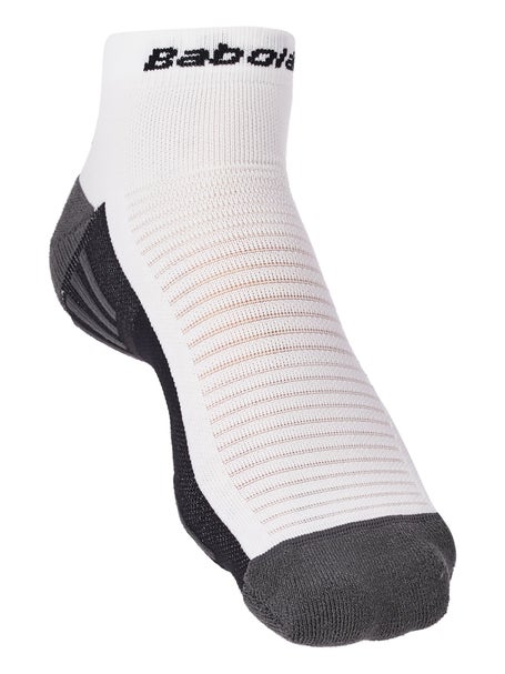 Babolat Padel Quarter Socks White/Black