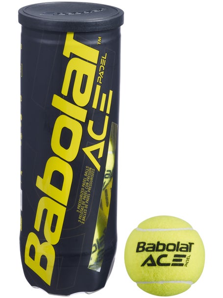 Tube de 3 balles de padel Babolat Ace Padel