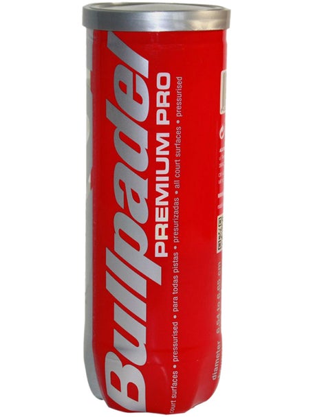 Tubo de 3 pelotas Bullpadel Premium Pro