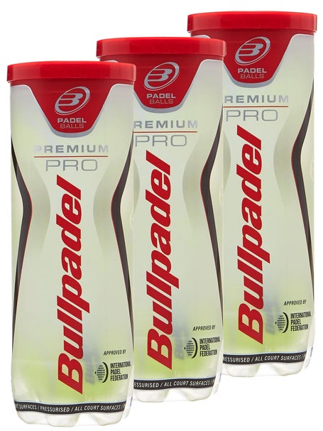 Bullpadel Premium Pro 3 Ball Tri-Pack