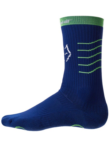 Babolat Padel Juan Lebron Crew Socks Blue Depths