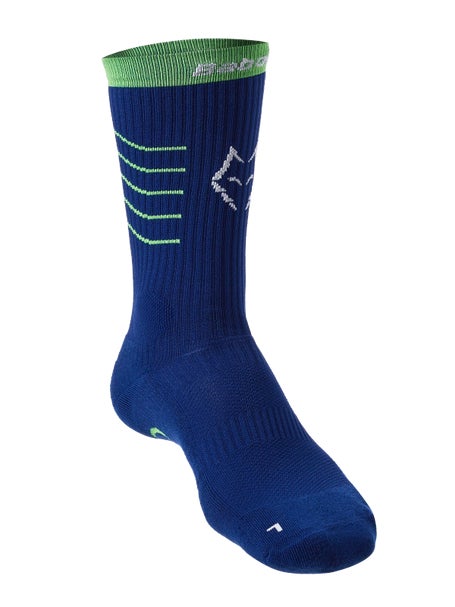 Babolat Padel Juan Lebron Crew Socks Blue Depths