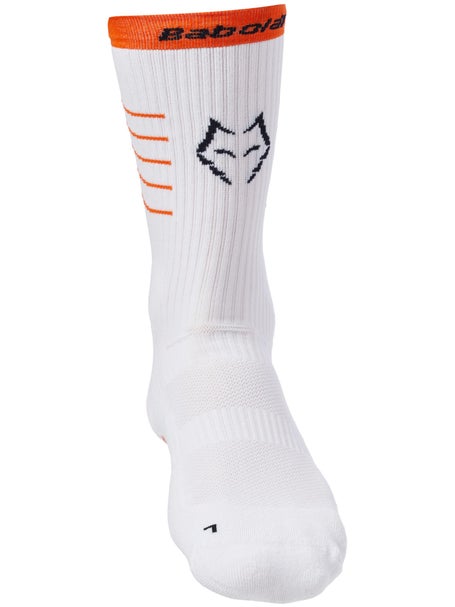 Babolat Padel Juan Lebron Crew Socks White