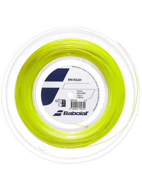 Babolat RPM Rough 1.25/17 String Reel (Yellow)