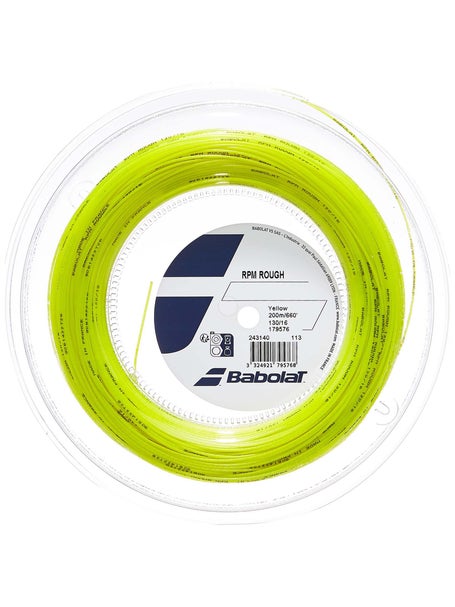 Babolat RPM Rough 1.30/16 String Reel (Yellow)