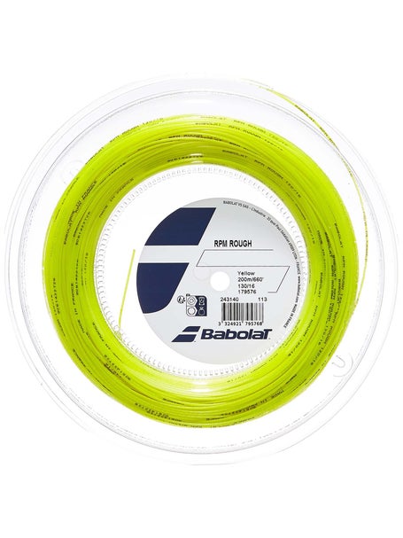 Bobine Babolat RPM Rough 1,30mm 200m Jaune