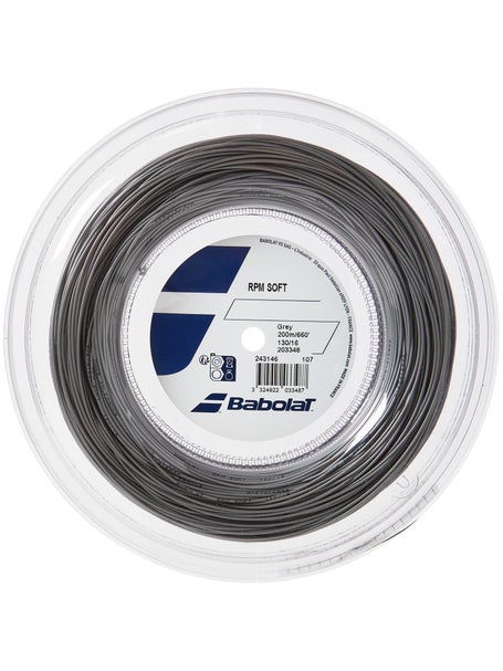 Bobina Babolat RPM Soft 1.30 16 Grigio 200m