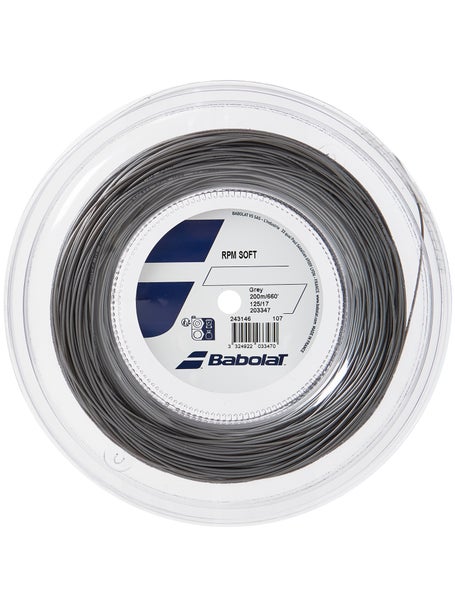 Babolat RPM Soft 1.25/17 String Reel - 200m Grey