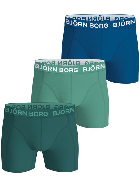 Bjorn Borg Mens Summer Cotton Stretch 3-Pack Boxer