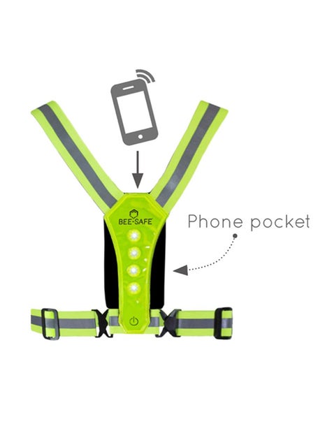 Bee Safe Led Harness usb Phone Pocket