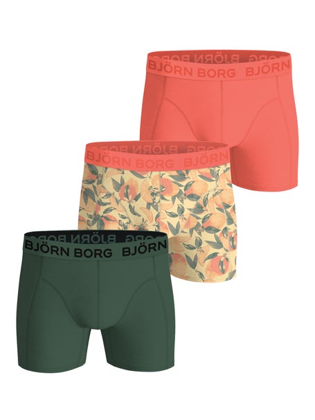 Bjorn Borg Mens Spring Cotton Stretch 3-Pack Boxer
