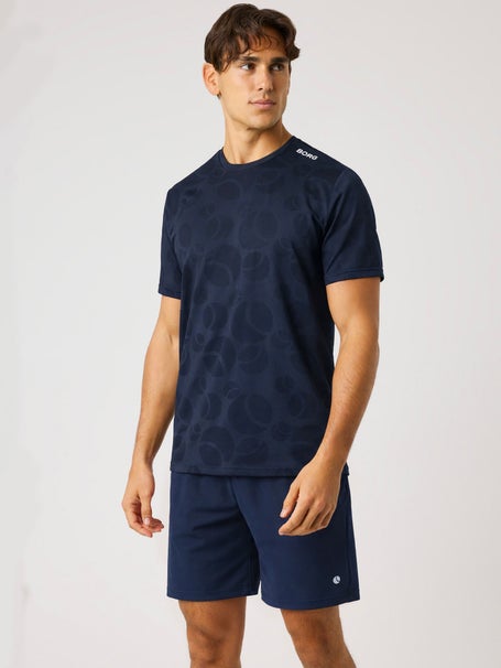 Bjorn Borg Mens Summer Performance Tennis Ball Top