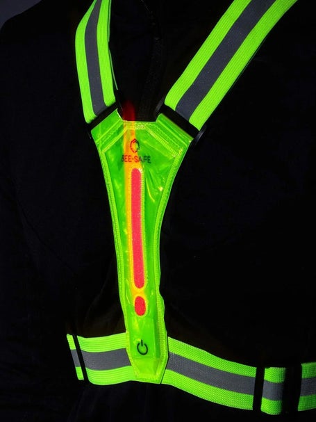 Imbracatura riflettente Bee Safe LED con Tasca e USB – 300 Lumen
