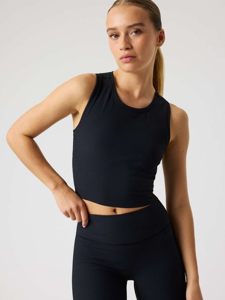 Bjorn Borg Womens Summer Studio Ribbed Crop Tank