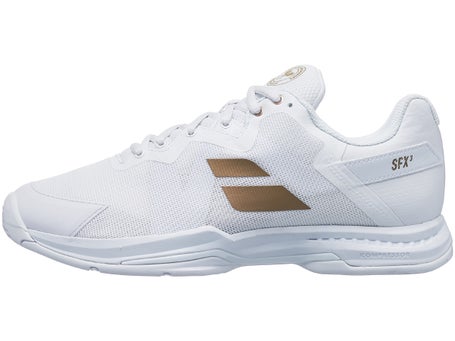 Babolat SFX3 AC Wimbledon\White/Gold Mens Shoes