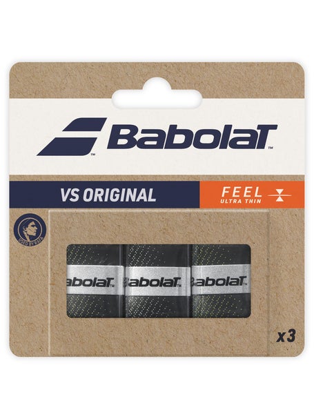 Overgrip Babolat VS Original Nero Giallo fluo