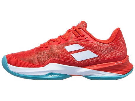 Babolat Jet Mach III AC\Fiesta Red Womens Shoes