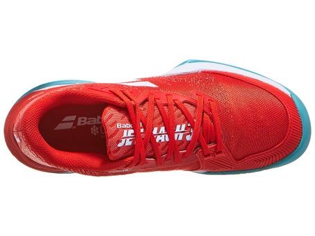 Babolat Jet Mach III AC\Fiesta Red Womens Shoes